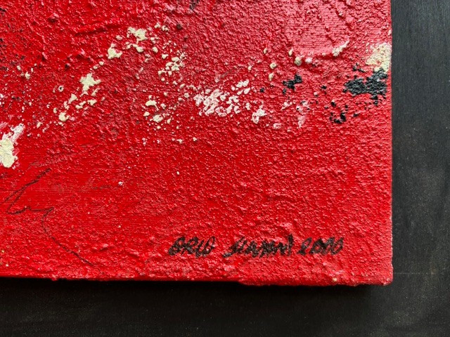   peinture sur toile signée Orio Silvani-photo-2