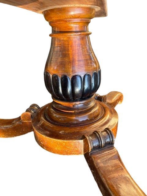Table Alonges Avec Pied Central-photo-3