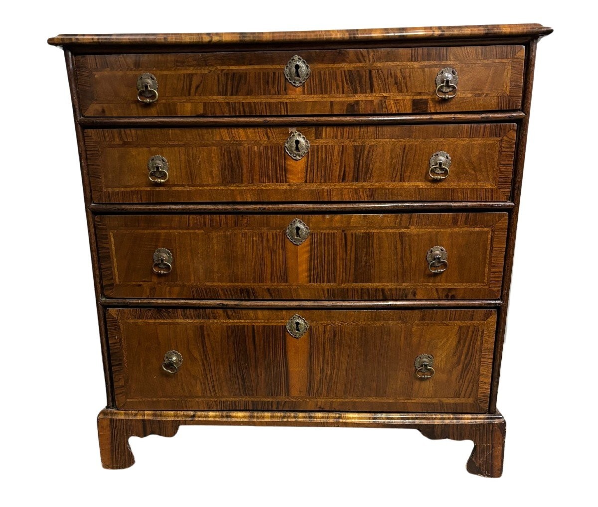 Petite Commode Anglaise En Palissandre