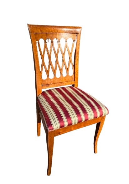 ensemble de 6 chaises en merisier-photo-2