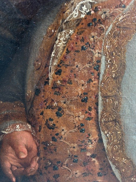 Portrait d'un noble du XVIIIe siècle-photo-3