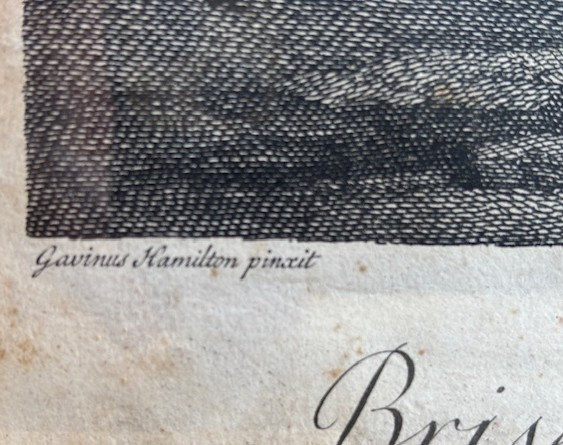 Paire de gravures encadrées de Domenico Cunego (Vérone 1726 - Rome 1803)-photo-2