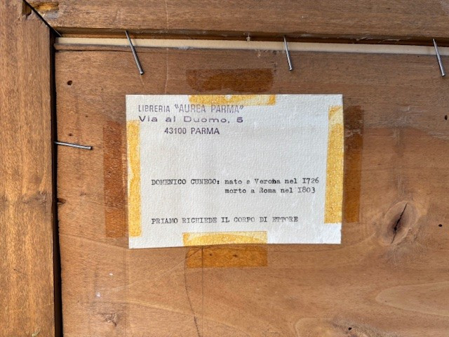 Paire de gravures encadrées de Domenico Cunego (Vérone 1726 - Rome 1803)-photo-4