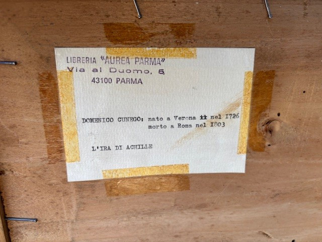 Paire de gravures encadrées de Domenico Cunego (Vérone 1726 - Rome 1803)-photo-5