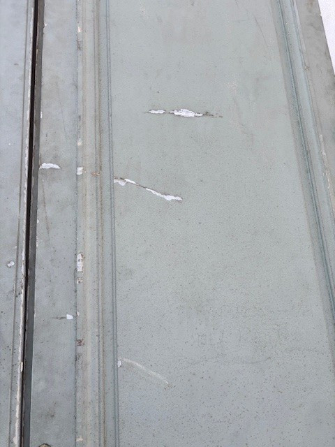   French Lacquered Door With Mirror Back-photo-4