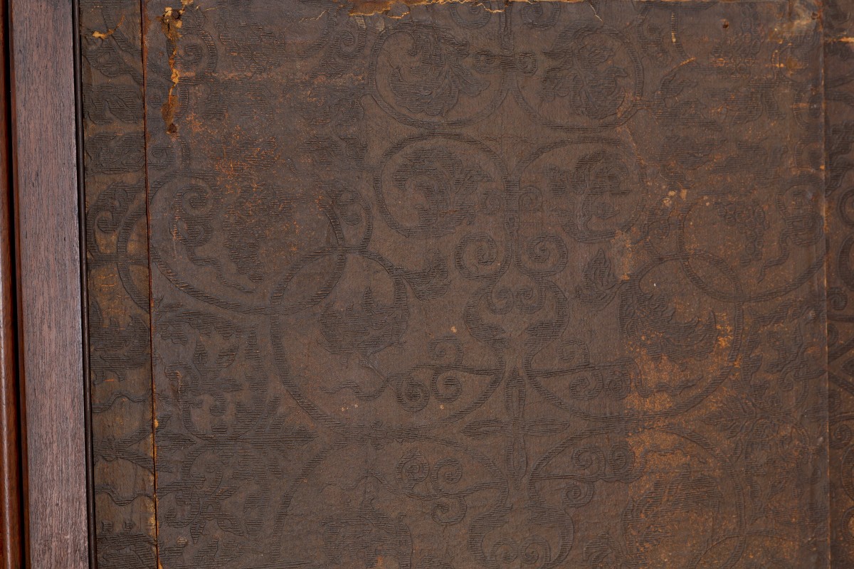 Paravent à 4 portes avec panneaux peints sur toile -photo-1