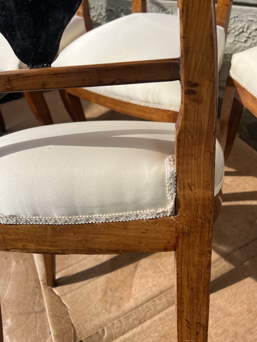 Four Biedermeier Chairs-photo-2