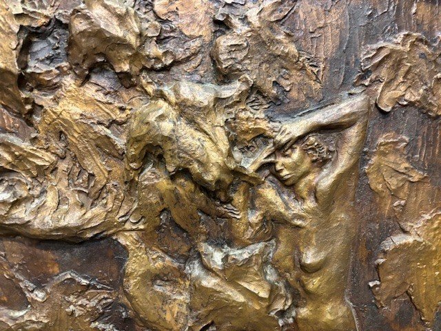 Panneau en bronze-photo-1