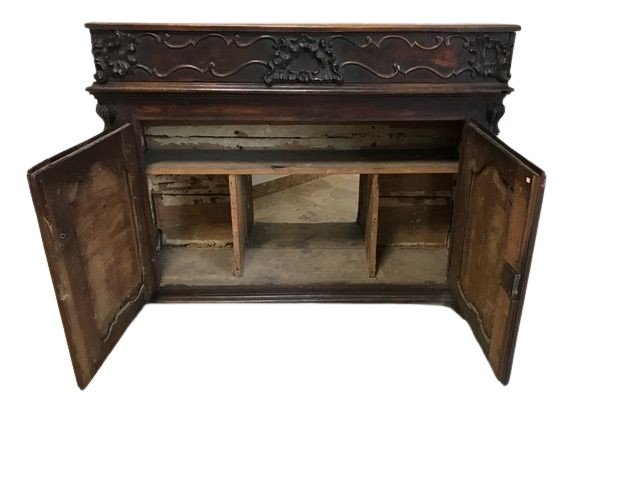 bureau en noyer avec double porte sur le devant, Emilia -photo-4