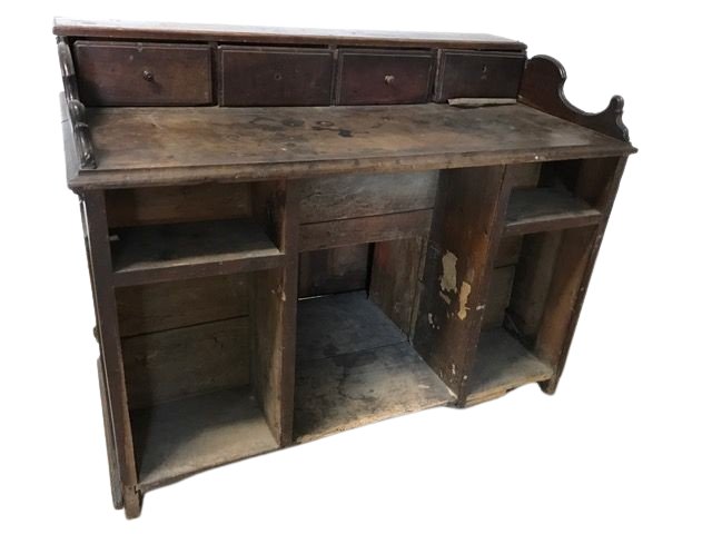bureau en noyer avec double porte sur le devant, Emilia -photo-1