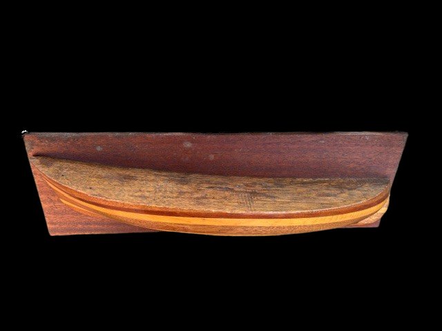 Maquette de demi-coque en différentes essences de bois-photo-3