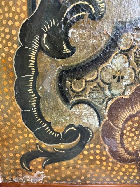 Painted Leather Panel-photo-4