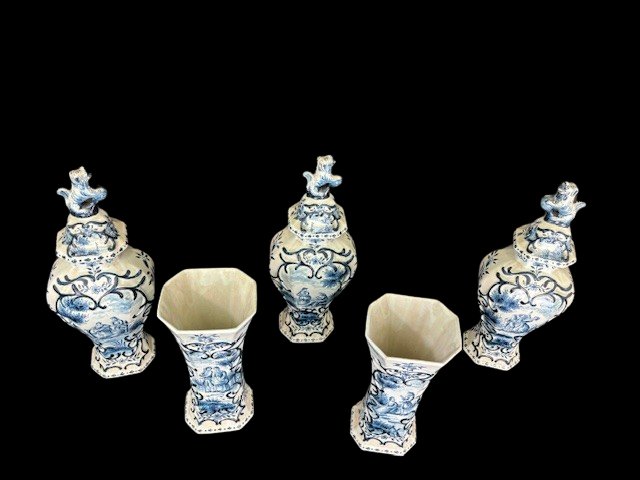 Assorted Fireplace Trim Set , Delft-photo-3
