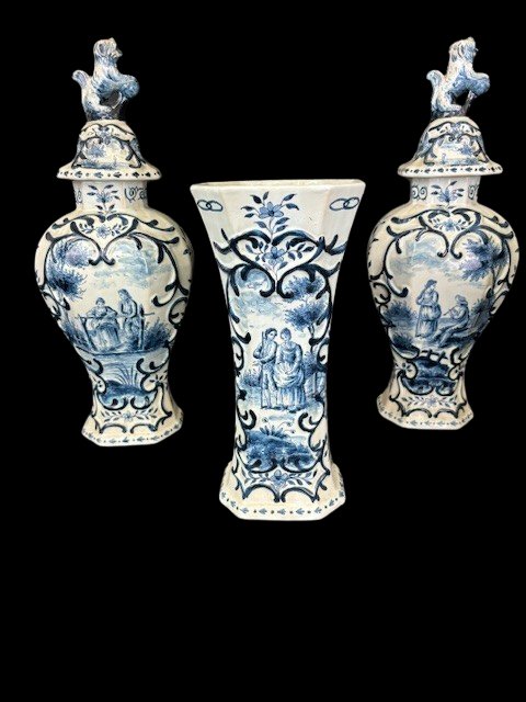 Assorted Fireplace Trim Set , Delft-photo-4