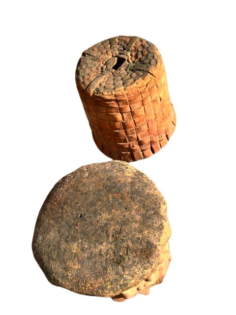 2 Terracotta Chairs Made In Tuscany-photo-3