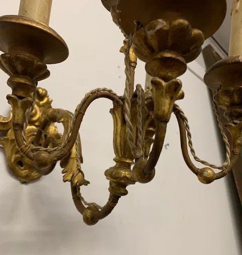 Etagere in mogano di area napoletana-photo-1