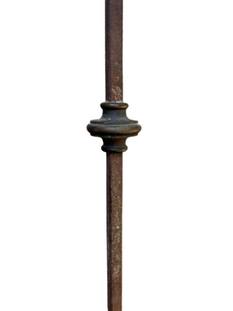 Iron And Bronze Torch Holder-photo-1