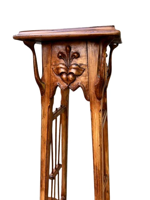 Carved Wooden Perch-photo-2
