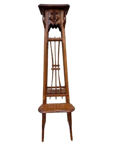 Carved Wooden Perch-photo-3