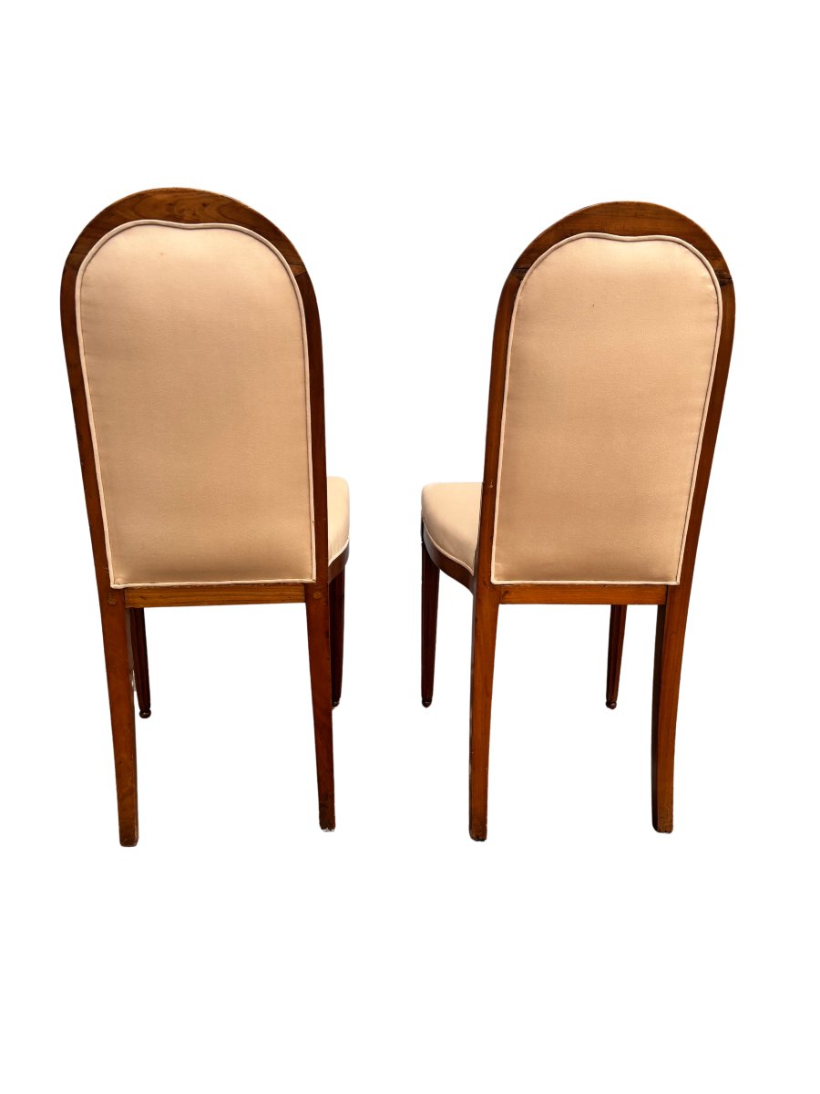 Paire de chaises Art Déco de Paul Follot-photo-1