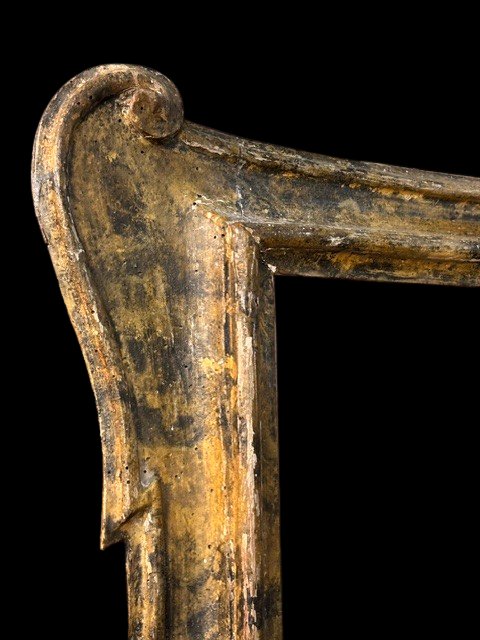 Gravure représentant l'empereur François Ier dans son cadre d'origine -photo-2