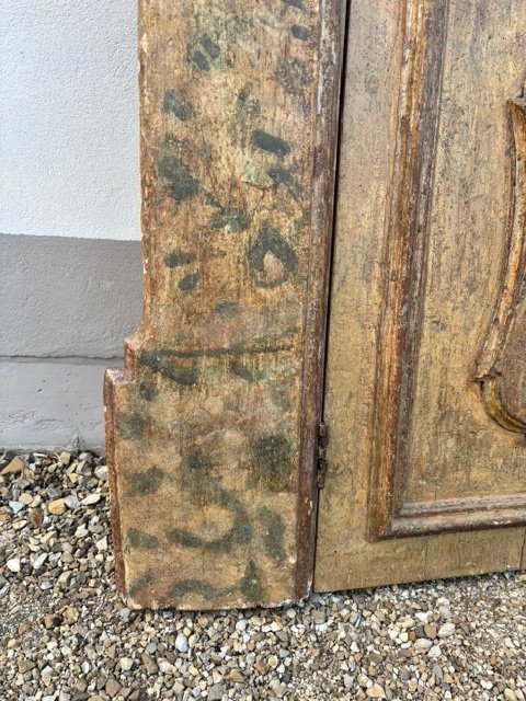 Porte laquée à panneaux sur les deux faces et à cadre profilé, Marche-photo-4