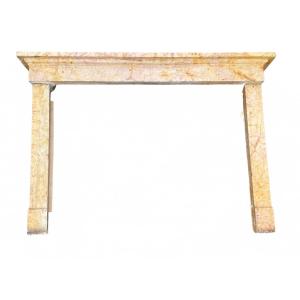 Siena Marble Fireplace