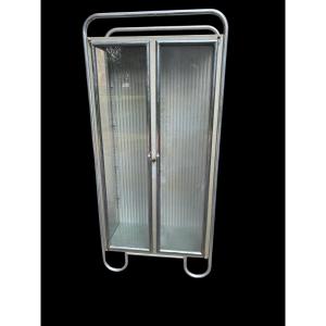 Metal And Glass Display Case 