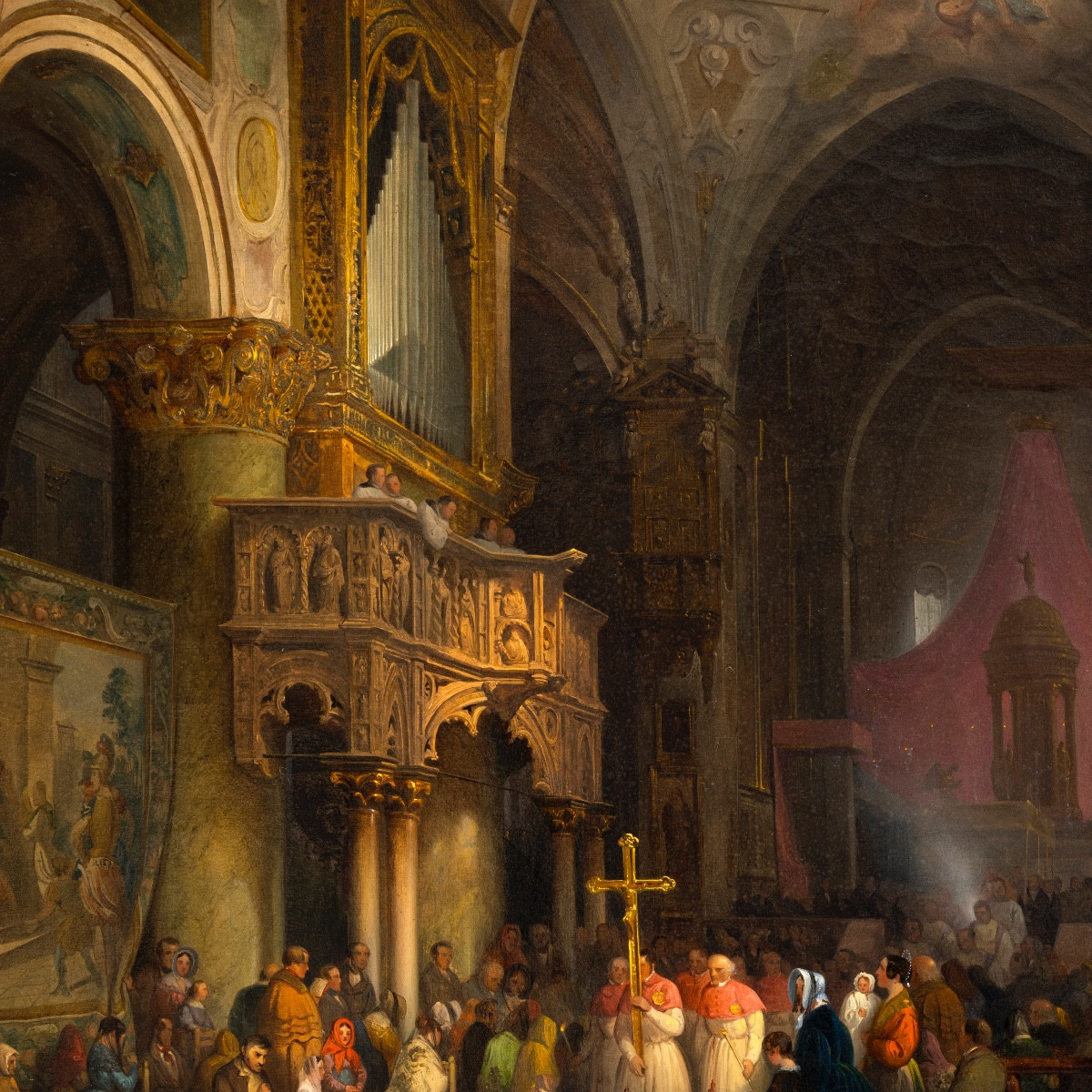 Luigi Bisi (milan 1814 - 1886)-photo-3
