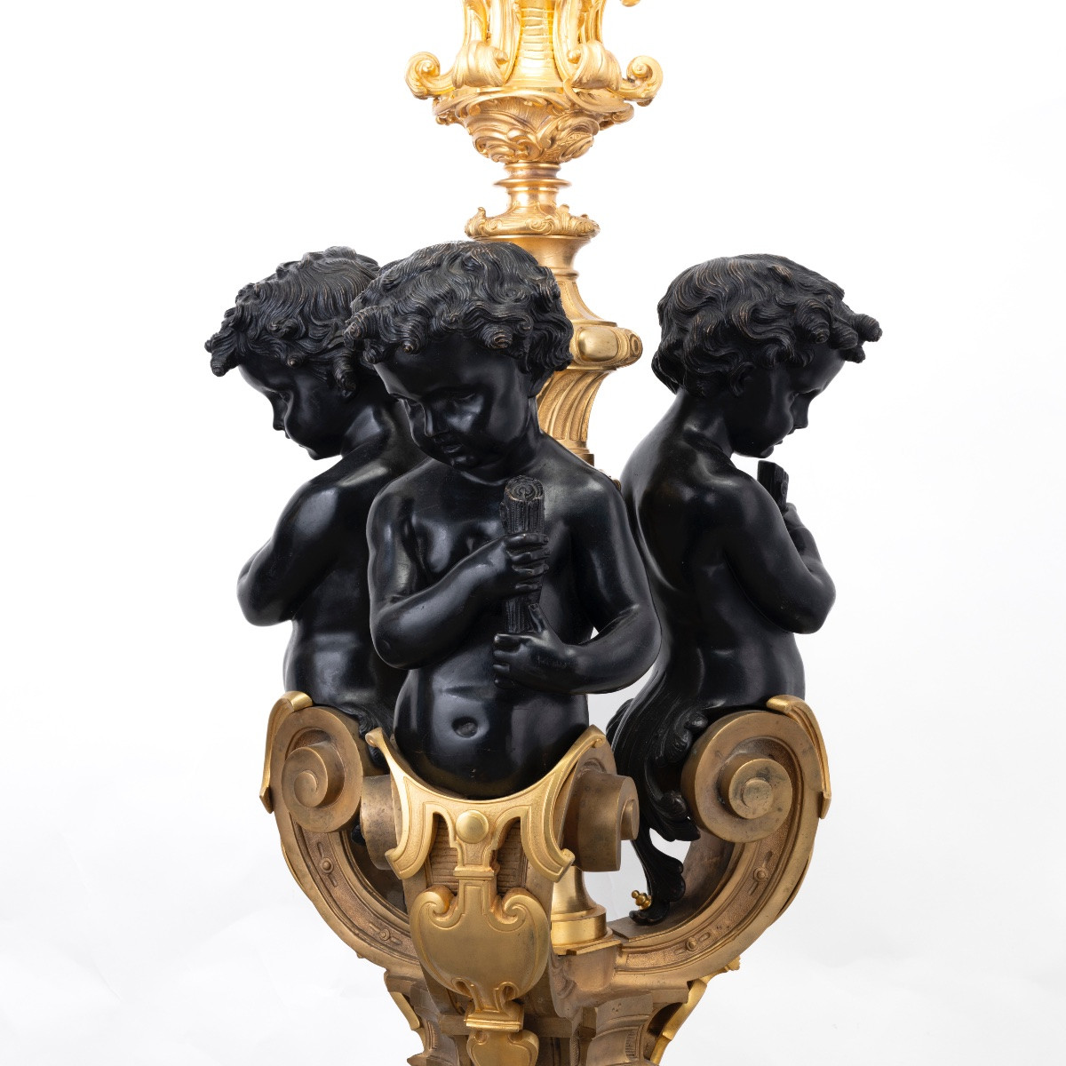 A Large Decorative Candelabra From The 20th Century-photo-2