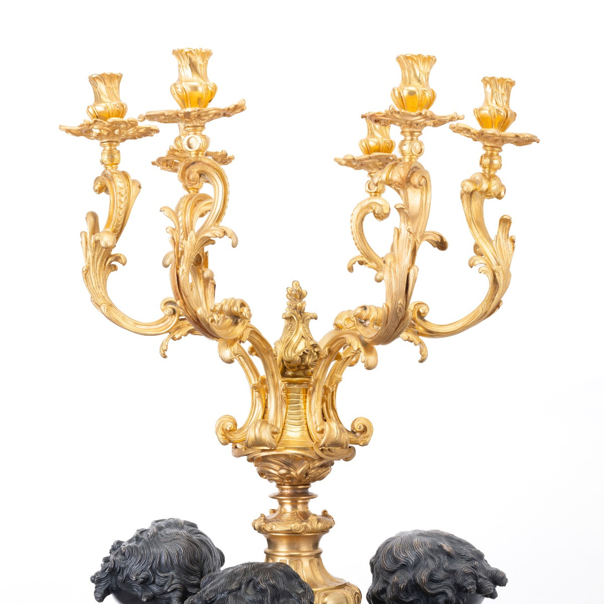 A Large Decorative Candelabra From The 20th Century-photo-3