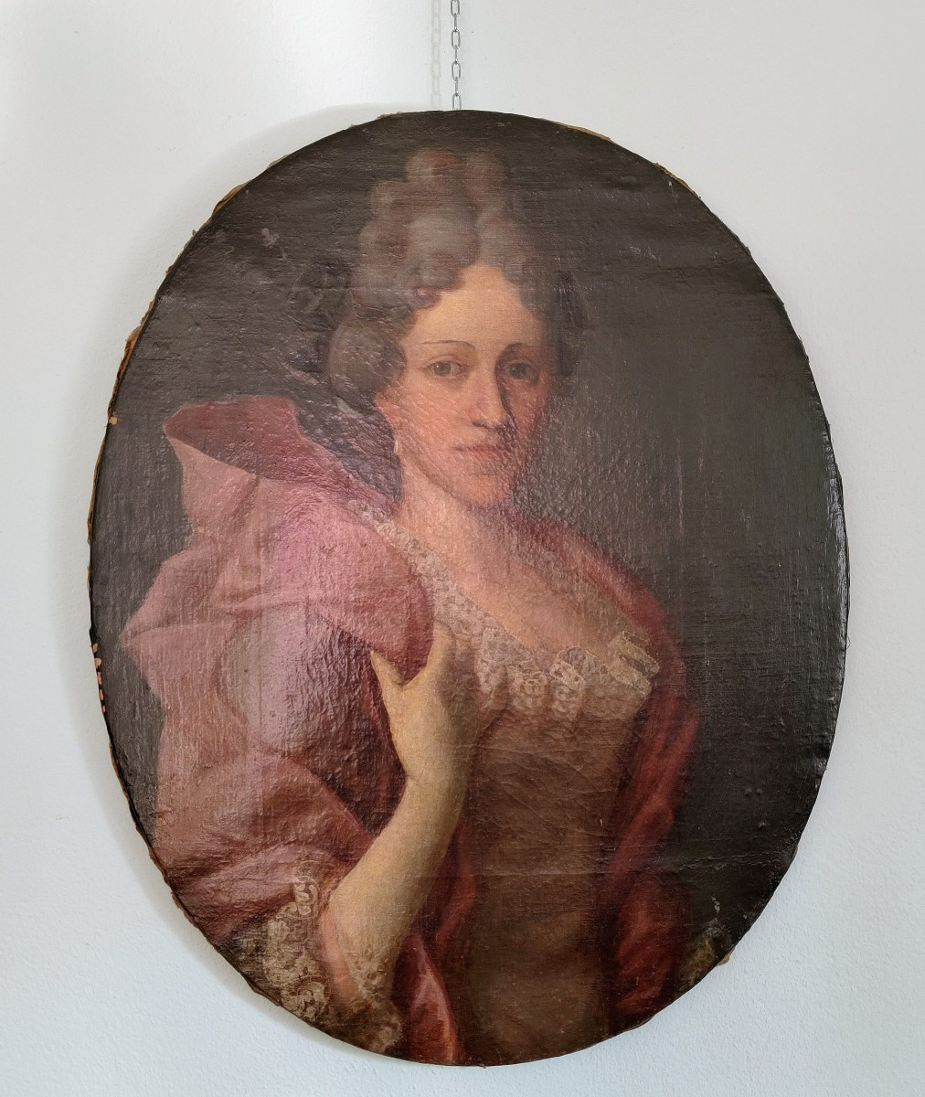 "french School, 18th Century, Portrait Of A Lady"