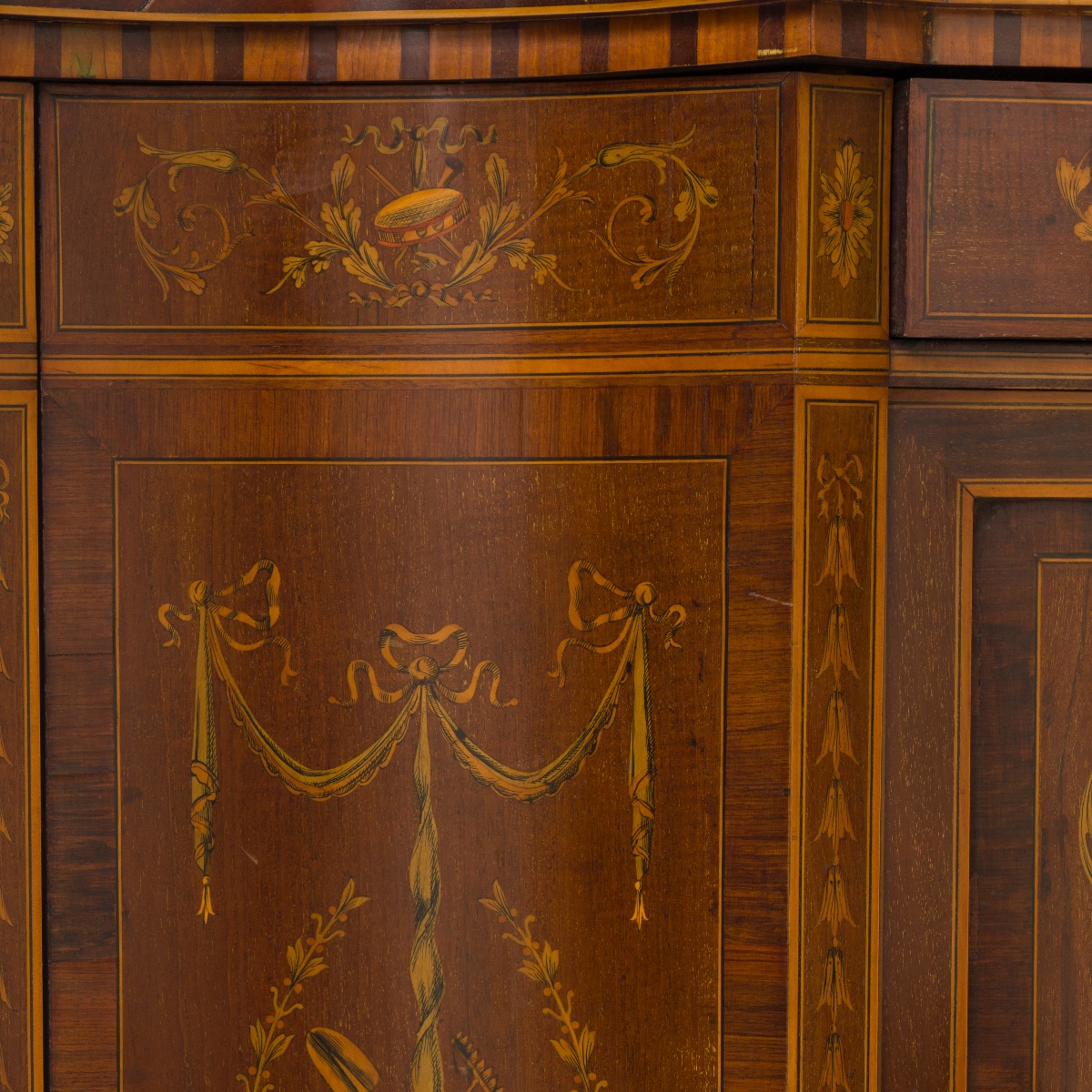 A Serpentine-front Display Cabinet-photo-1