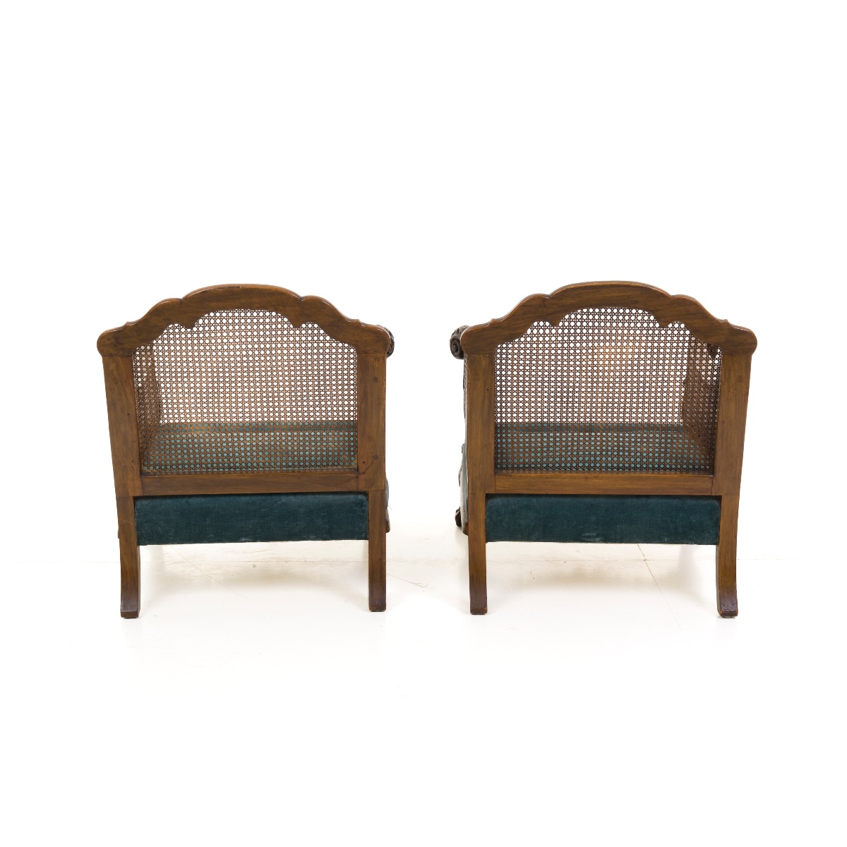 Canapé et deux fauteuils de style Chippendale-photo-3