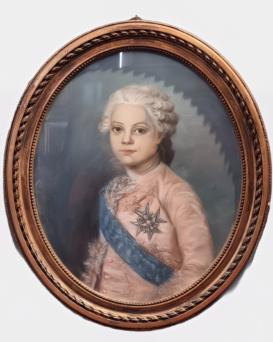Portrait Of The Young Louis XVIII