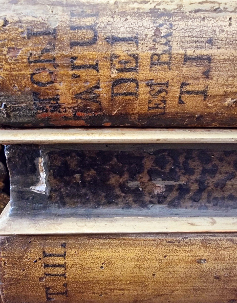 Small Wooden Chest-bench Shaped Like Books-photo-3