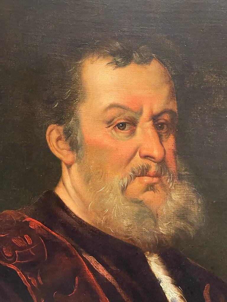 Portrait Of Antonio Cappello – School Of Tintoretto-photo-3
