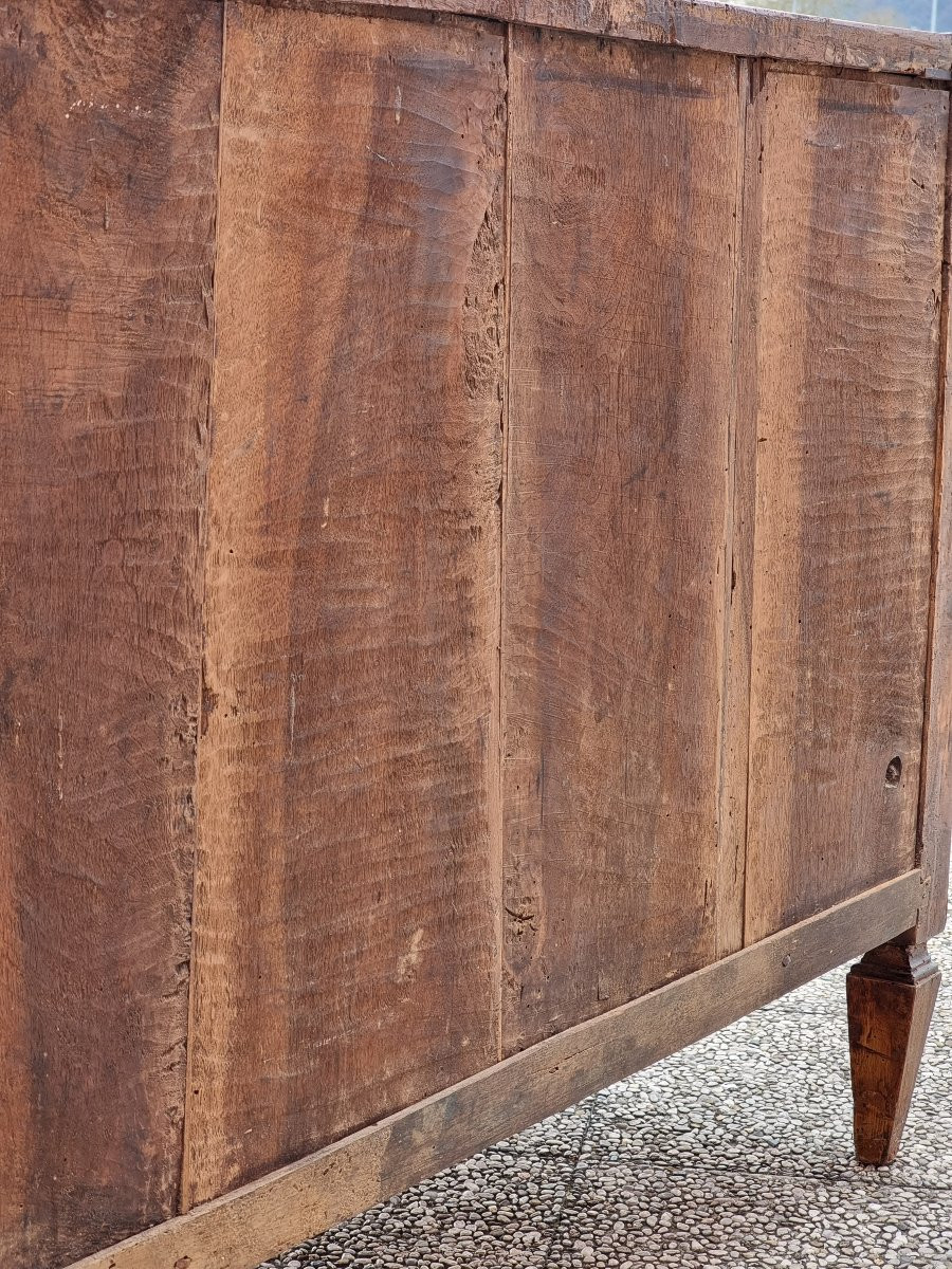 Commode Lombarde Louis XVI – Dernier Quart Du XVIIIe Siècle-photo-4