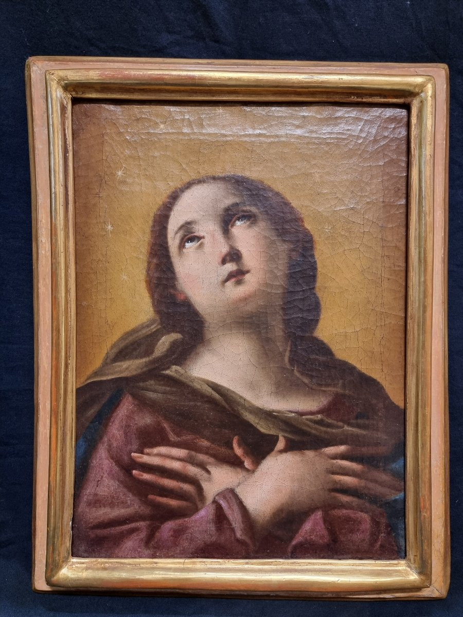Vierge, XVIIe Siècle – école Bolonaise-photo-2