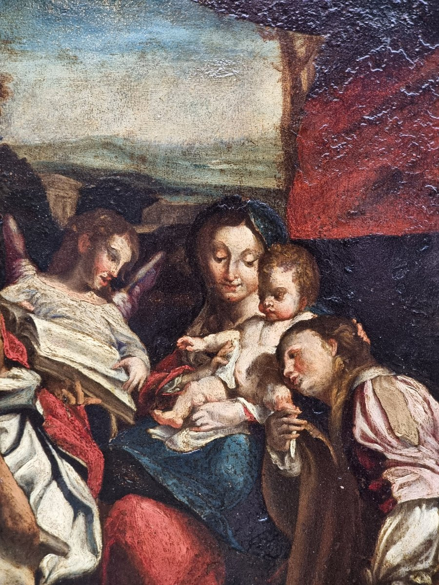 18th-century Copy Of "il Giorno" By Correggio – Oil On Copper-photo-3