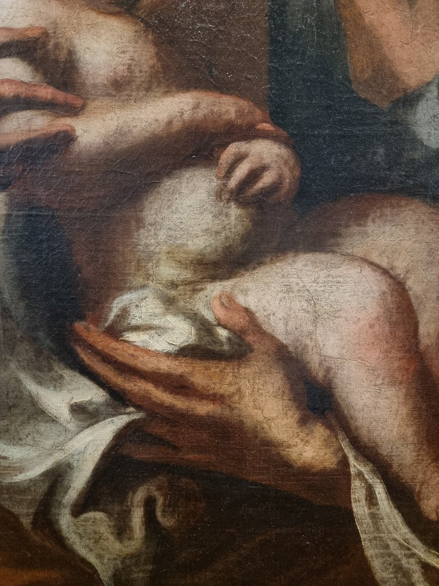Saint Joseph With Child, Veneto, 18th Century-photo-4