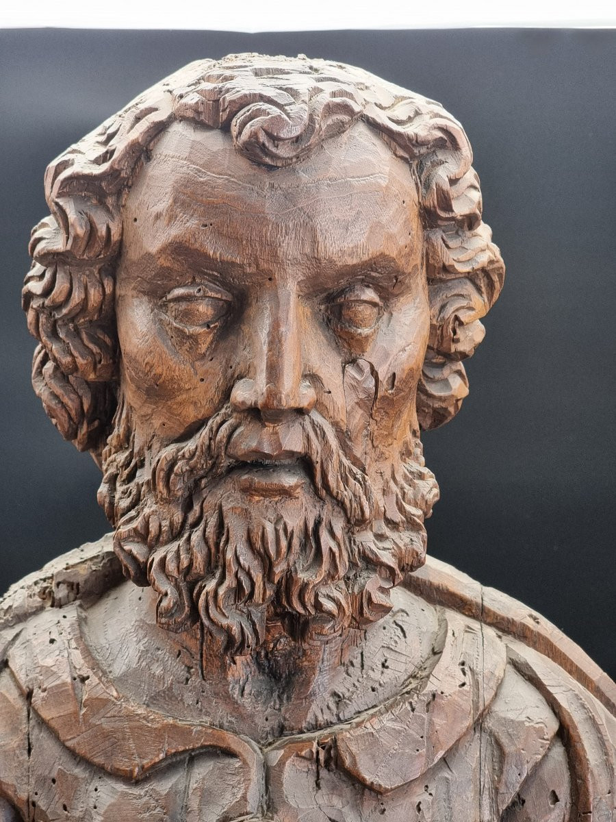 Paire De Bustes Reliquaires – Centre De L’italie, Début XVIIe Siècle-photo-7