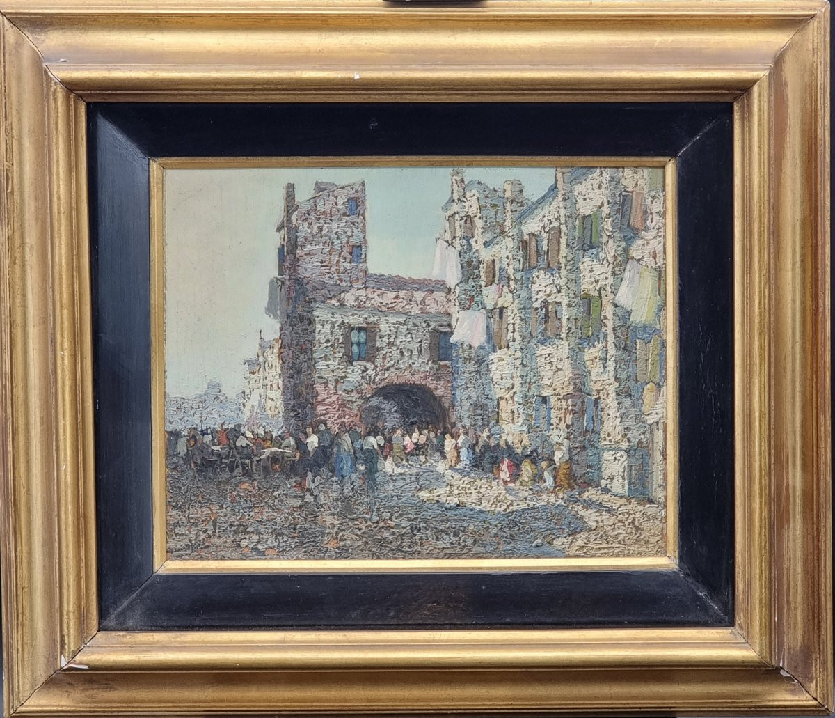 Luigi Pagan – “chioggia And The Calle D’oro”, 1938-photo-3