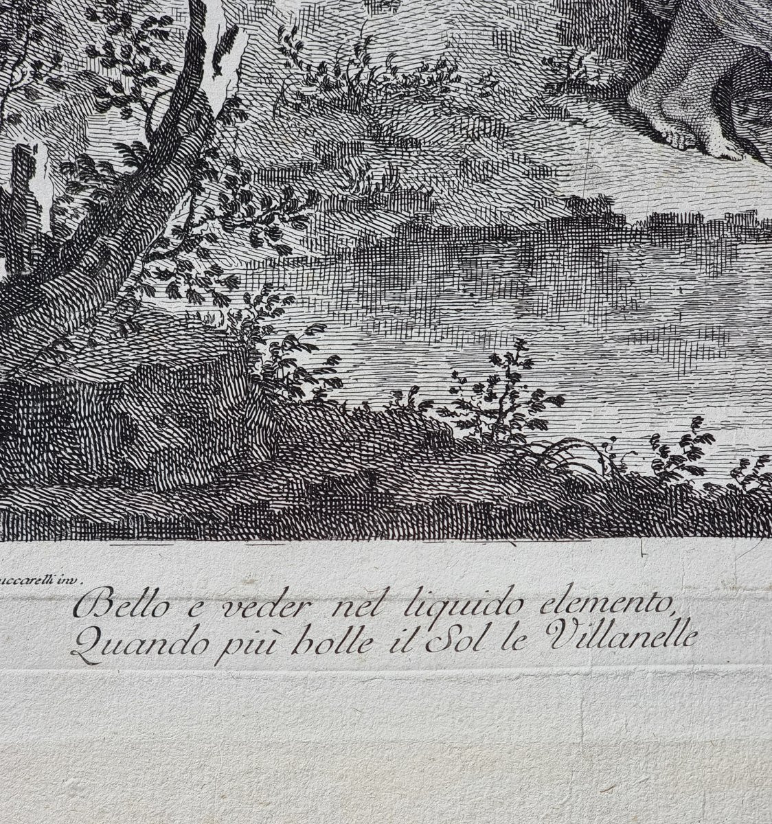 Paire De Gravures Calcographiques – Francesco Zuccarelli / Joseph Wagner – Venise, XVIIIe Siècl-photo-8