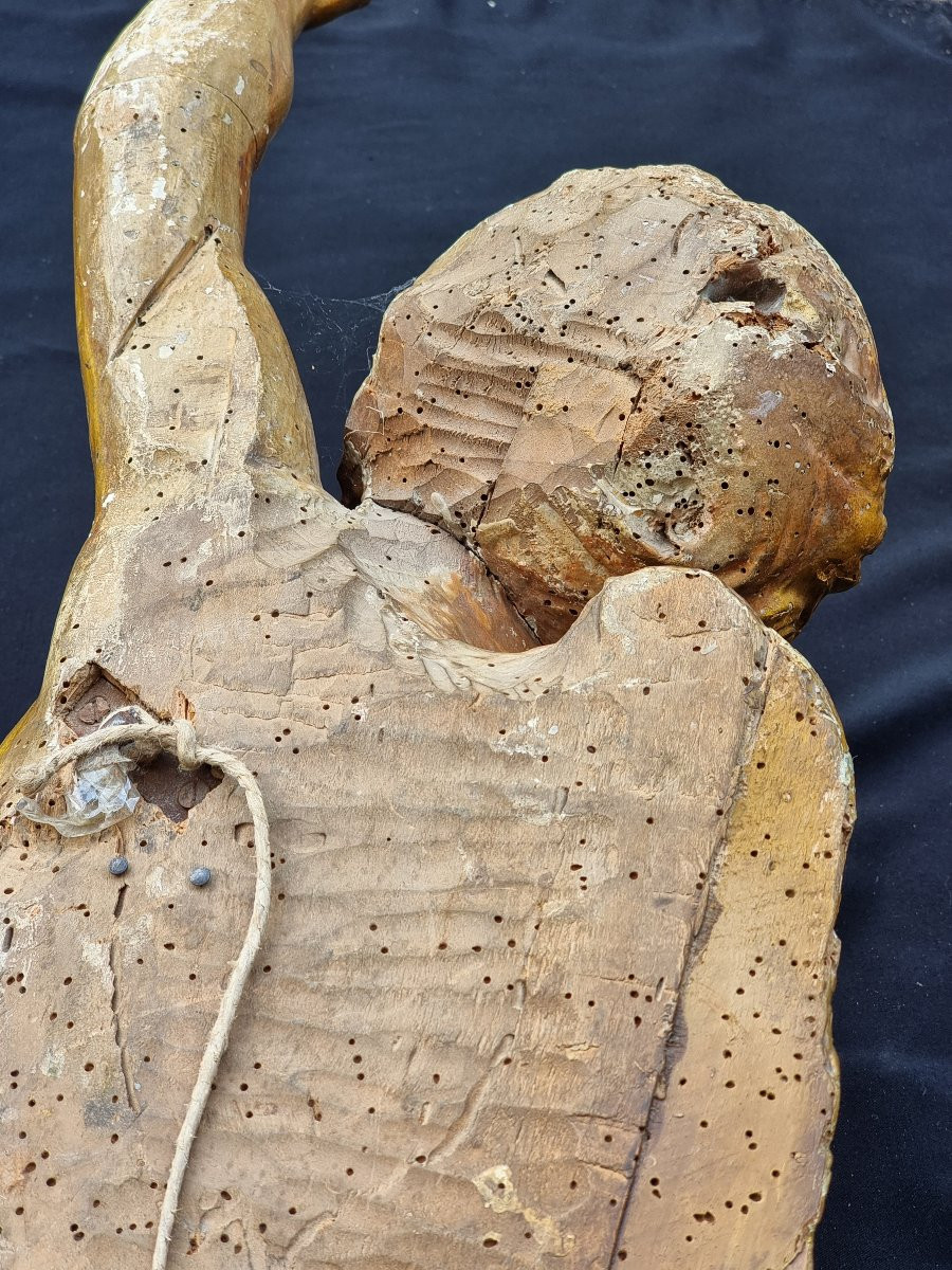 Paire D’anges En Bois Doré, Nord De L’italie (probablement Région De Venise), Fin XVIe – Début -photo-5