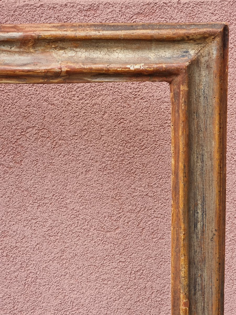 Pair Of Silvered Wooden Frames From Emilia, First Half Of The 18th Century-photo-2