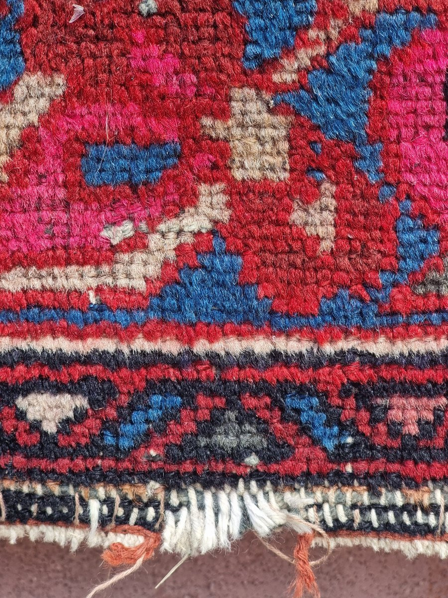 Hand-knotted Persian Malayer Rug – First Half Of The 20th Century-photo-3