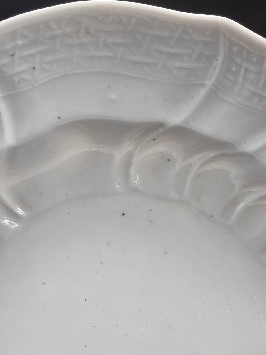 Assiette creuse en porcelaine de Meissen, motif Neu Brandenstein, seconde moitié du XVIIIe sièc-photo-4