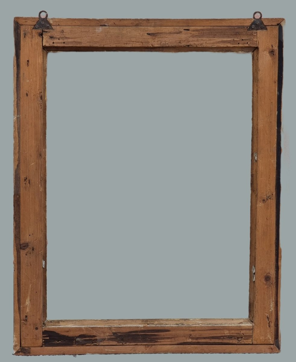 Venetian Louis XV Frame, Lacquered And Carved – 18th Century-photo-1