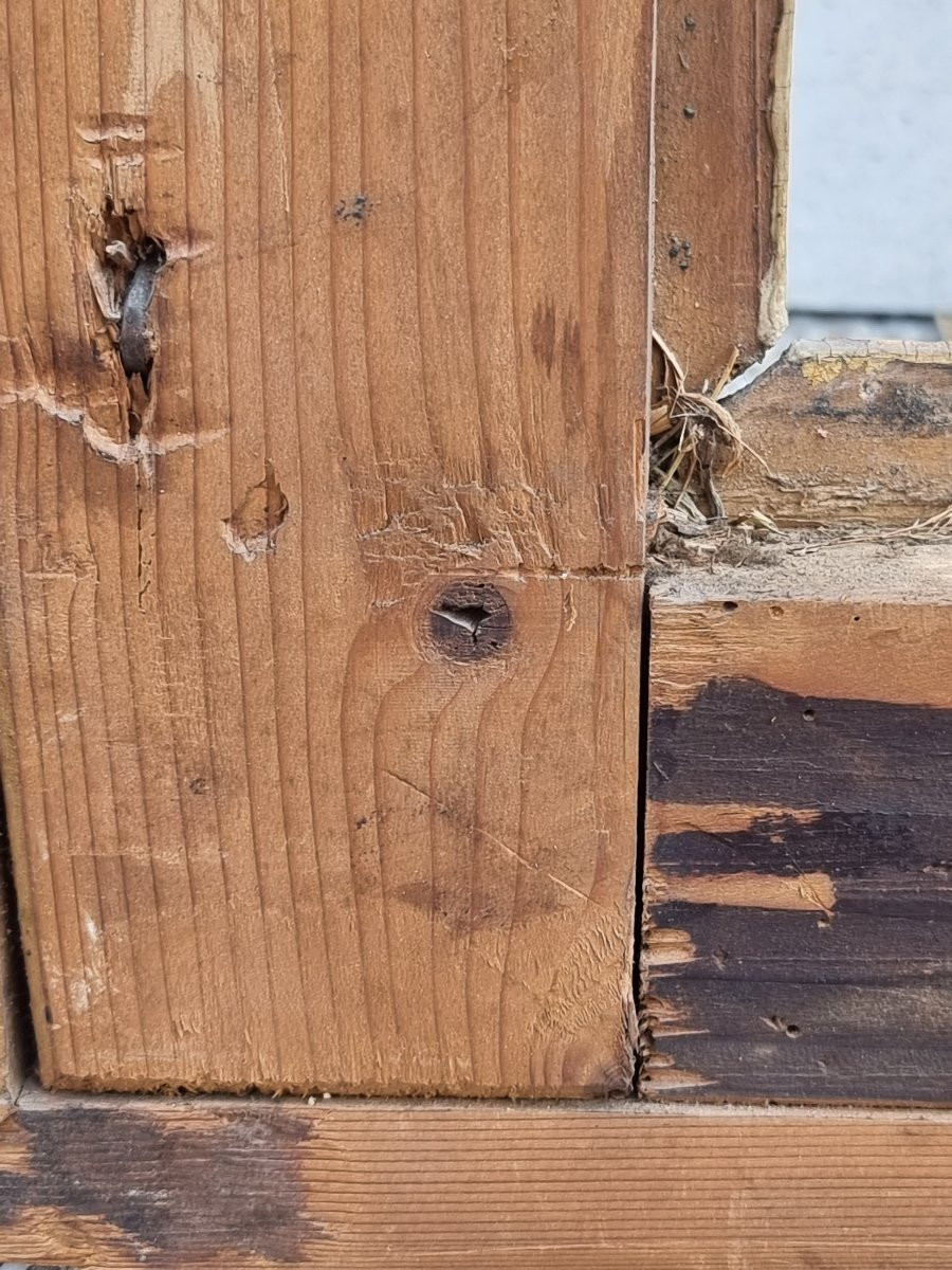 Venetian Louis XV Frame, Lacquered And Carved – 18th Century-photo-3